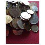 1-1/2 lbs Foreign Coins