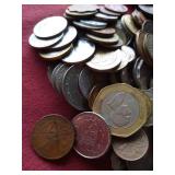 1-1/2 lbs Foreign Coins