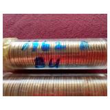 AU/BU Penny Rolls - 1962-D 1963-D 1964-D