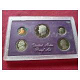 1984 U.S. Mint Proof Set - Some Damage