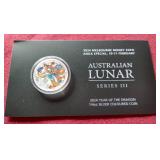 2024 Australian 1/4oz Colorized Silver Coin