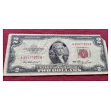 1953 Red Seal $2 Note