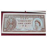 (5) Nice Hong Kong 1 Cent Notes