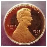 1983-S Penny - ICG PR66 DCAM