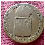 1816 Austrian 1 Kreuzer Coin