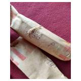 (6) Partial Wheat Penny Rolls