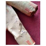 (6) Partial Wheat Penny Rolls