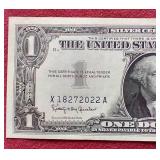 Crisp Uncirculated Silver Certificate $1 Note