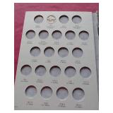 Buffalo Nickel Album With (20) Coins