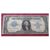1923 Silver Certificate $1 "Horse Blanket" Note