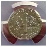 1972 Dime - PCGS MS65