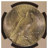Stunning 1927-S Peace Dollar - NGC MS65 - WOW!