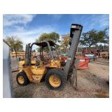 CAT RC60T Skid Steer Fork Lift Loader, Hours 4647