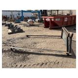 Truck rack 67 ½”w x 96” l x 28” t at front