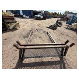 Truck rack 67 ½”w x 96” l x 28” t at front