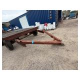 Heavy-duty Industrial or Farm flatbed Trailer. Steel grating platform 95” w x 120” d