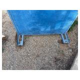 Wood gang box H 77” x 28 ½” x 48 ½”