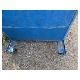 Wood gang box H 77” x 28 ½” x 48 ½”