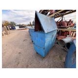 Metal storage jobbox H 56” x W 30 ½” x L 60 ½”