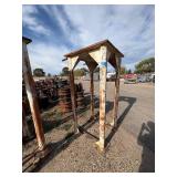 Steel pipe stand or industrial support frame