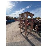 Steel pipe stand or industrial support frame