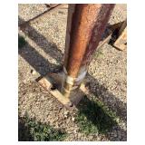 Steel pipe stand or industrial support frame