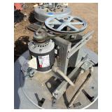Centrifugal downblast exhaust fan with Dayton Blower Motor