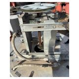 Centrifugal downblast exhaust fan with Dayton Blower Motor