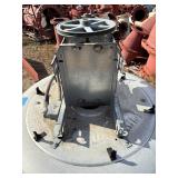 Centrifugal downblast exhaust fan with Dayton Blower Motor