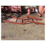 Universal attachment possibly to support pipes  L 9’ x W 22 ⅓” H 15”