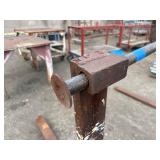 Steel forklift forks