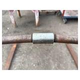 Steel forklift forks