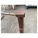 Steel forklift forks