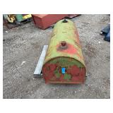 Steel round cover H 25” x L 60” W 27”