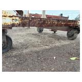 Steel rolling work table H 36” x 40” x 40”