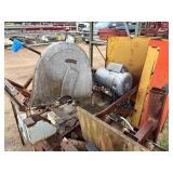 Metal Cutting Conveyer Saw Station, L 100” W 56” x H 58”