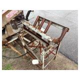 Metal Cutting Conveyer Saw Station, L 100” W 56” x H 58”