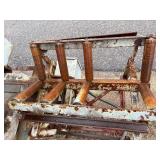 Metal Cutting Conveyer Saw Station, L 100” W 56” x H 58”