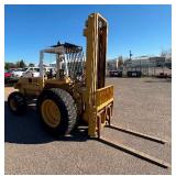 1990 JCB 930 Rough Terrain Forklift- Runs see video