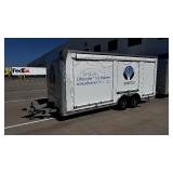 Whiteford NO RESERVE 2024 Fabrique/Discovery Cargo Trailers, Event, Concession or Toy hauler with Electrical Power. Paid over $40,000 for it 1 year ago.