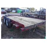 Tandem Axle Car Trailer - 83" x 16
