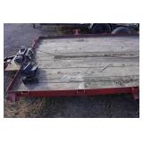 Tandem Axle Car Trailer - 83" x 16
