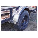 Small Utility Trailer with Ramp - 77" x 12