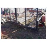 Small Utility Trailer with Ramp - 77" x 12