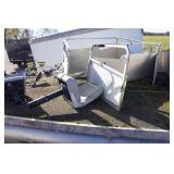 Pontoon with Scissor Trailer - 30 HP Johnson Outboard