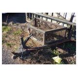 Utility Trailer with Front Cage - 83" x 12