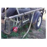 Utility Trailer with Front Cage - 83" x 12