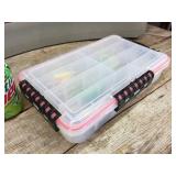 PLANO Tackle Box with 25 Like New RAPALA - Over $400 Retail!