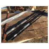 2 OKUMA Classic Pro CPDR-86M-CT Fishing Rods - Like New!