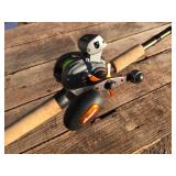 OKUMA DeadEye Pro Fishing Rod with OKUMA Cold Water Baitcast Reel